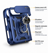 iPhone Duo - NX Pro™ Armor Cover m. Ring Holder - Blå