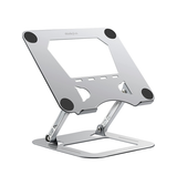 Mobil Stander | Lenovo® ThinkPlus | Ergonomisk Stander til Computer / MacBook - Sølv - DELUXECOVERS.DK