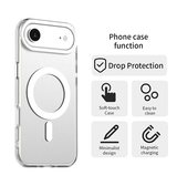 iPhone 17 Air | iPhone 17 Air - DeLX™ MagSafe Silikone Cover - Hvid - DELUXECOVERS.DK