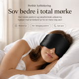 Sovemaske | Sovemaske – Total Mørklægning & Maksimal Komfort - Silk Mask™ - DELUXECOVERS.DK