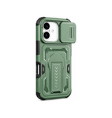 iPhone 18 - Tough Cover m. Stander - Grøn