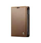 iPhoneDuo | iPhone Duo – CaseMe™ Neo Læder Cover / Pung - Brun - DELUXECOVERS.DK