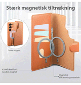 Samsung Galaxy S25 | Samsung Galaxy S25 - CaseNeo™ Læder Cover M. Kortholder - Lys brun - DELUXECOVERS.DK