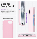 iPhone 16e | iPhone 16e - Deluxe™ Soft Touch Silikone Cover - Pink - DELUXECOVERS.DK
