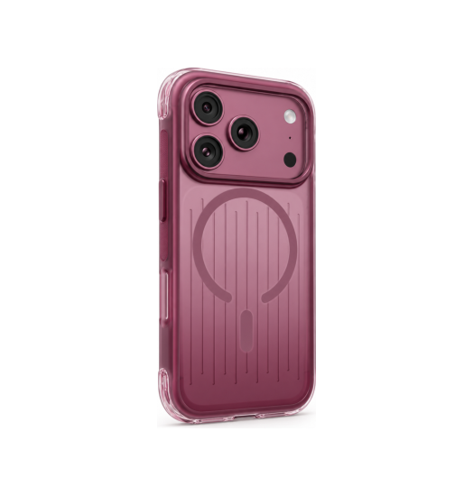 iPhone 18 Pro Max - AirGuard™ Cover MagSafe Silikone Cover - Bordeaux