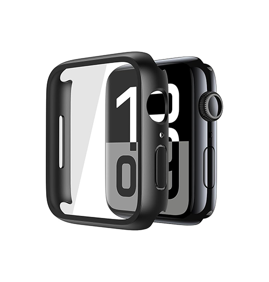 Apple Watch Cover | Apple Watch | NX 360° Full Cover - Sort (Vælg størrelse) - DELUXECOVERS.DK