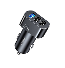 USB oplader | JOYROOM™ | 38W 3 USB Quick Charger 3.0 - Fast Charge - DELUXECOVERS.DK