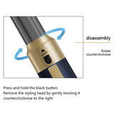 Professionel Combo Styler - Letvægt, Hurtig, Støjsvag 6-i-1 Styler