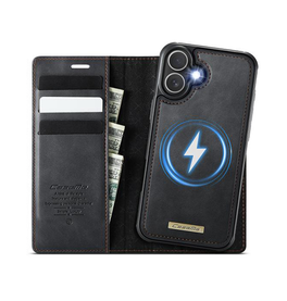 iPhone 17 - CaseMe™ Premium Læder Cover / Pung - Sort