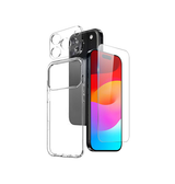 iPhone 17 Pro | iPhone 17 Pro - 3-i-1 Beskyttelsesæt Cover & Beskyttelsesglas - DELUXECOVERS.DK