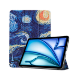 iPad Air 6 11" 2024 | iPad Air 11" (2024/2025) - DeLX™ Trifold ArtCover M. Stander - Blue Sky - DELUXECOVERS.DK