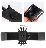iPhone Løbeudstyr | iPhone 15 Plus - Fit4Run™ Sports / Løbearmbånd - Sort - DELUXECOVERS.DK