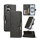 iPhone 17 | iPhone 17 - LC.IMEEKE™ Læder Cover M. Kortholder - Sort - DELUXECOVERS.DK