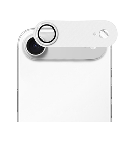 iPhone Beskyttelsesglas | iPhone 17 Air - ENKAY™ 9H Kamera Linse Beskyttelsesglas - Silver Aluminium - DELUXECOVERS.DK