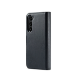 Samsung Galaxy S21+ | Samsung Galaxy S21+(Plus) - DG.MING™ Vintage 2-In-1 Læder Etui M. Cover - Sort - DELUXECOVERS.DK