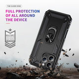 iPhone 12 Pro | iPhone 12 Pro - NX Pro™ Armor Cover m. Ring Holder - Sort - DELUXECOVERS.DK
