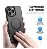 iPhone 17 Pro Max | iPhone 17 Pro Max - DUX DUCIS™ MagSafe Silikone Cover - Sort - DELUXECOVERS.DK