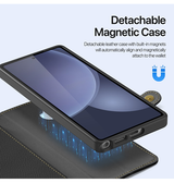Samsung Galaxy S25 Ultra | Samsung Galaxy S25 Ultra - DUX DUCIS™ 2-i-1 Læder Etui M. Aftageligt Cover - DELUXECOVERS.DK