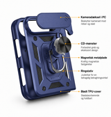 iPhoneDuo | iPhone Duo - NX Pro™ Armor Cover m. Ring Holder - Blå - DELUXECOVERS.DK