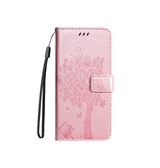 iPhone 16 - BUTTERFLY™ Læder Etui / Taske M. Pung - Rose