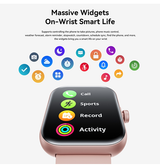 SmartWatch | Joyroom™ Aktivitetsur - Bluetooth 5.4 - Pulsmåling - SmartWatch - Pink - DELUXECOVERS.DK