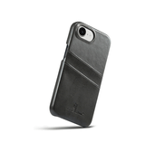 iPhone 16e | iPhone 16e - NX Design™ Læder Cover M. Kortholder - Sort - DELUXECOVERS.DK