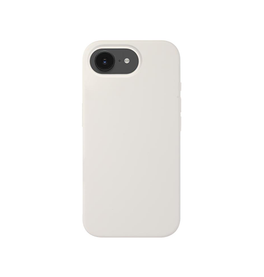 iPhone 16e | iPhone 16e - DeLX™ Pastel Silikone Cover - Hvid - DELUXECOVERS.DK