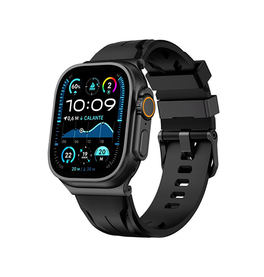 Apple Watch 38-42mm | Apple Watch (38/40/SE/41/42mm) - TrailHunter Silikone - Shadow Black - DELUXECOVERS.DK