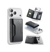 MAGKING™ - Læder RFID Kortholder til iPhone - M. MagSafe - Sort