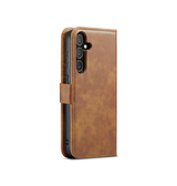 Samsung Galaxy S24 Plus | Samsung Galaxy S24 Plus - DG.MING™ Vintage 2-In-1 Læder Etui M. Cover - Brun - DELUXECOVERS.DK