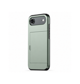 iPhone 17 Air - Deluxe™ Håndværker Cover M. Kortholder - Army