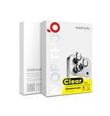 iPhone Beskyttelsesglas | iPhone 16 Plus - NTJO™ 9H Kamera Linse Beskyttelsesglas - Gennemsigtig - DELUXECOVERS.DK