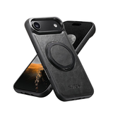 iPhone 17 Air - Suteni® 360° vegan-læder cover M. MagSafe  - Sort