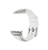 Apple Watch (42/44/SE/45/46/49mm) - High Stretch Armor Silikonerem - Hvid