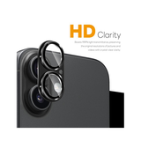 iPhone Beskyttelsesglas | iPhone 17 - NTJO™ 9H Kamera Linse Beskyttelsesglas - Sort - DELUXECOVERS.DK