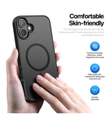 iPhone 16 | iPhone 16 - DUX DUCIS™ MagSafe Silikone Cover - Sort - DELUXECOVERS.DK