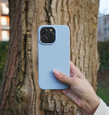 iPhone 12 Pro | iPhone 12 Pro - IMAK™  Pastel Silikone Cover - Mineral Blue - DELUXECOVERS.DK