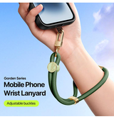 Tilbehør | DUX DUCIS™ Kort Nylon Snor / Strop til Mobil & iPhone - Mørkegrøn - DELUXECOVERS.DK