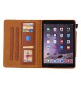 iPad Mini 4/5 | iPad Mini 4/5 - Verona™ Multietui Ægte Læder Cover - Brun - DELUXECOVERS.DK