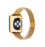 Apple Watch 42mm | Apple Watch (42/44/SE/45mm & Ultra) - L'Empiri™ Milanese Thin Loop - Guld - DELUXECOVERS.DK