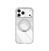 iPhone 18 Pro - MagStand Silikone Cover - Gennemsigtig