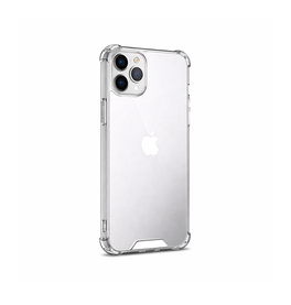 iPhone 11 Pro | iPhone 11 Pro - Silent Stødsikker Silikone Cover - Gennemsigtig - DELUXECOVERS.DK