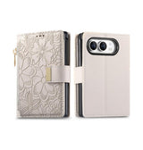 iPhone Fold – Bloom Læder Etui M. Pung - Khaki