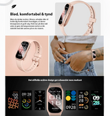 SmartWatch | Aktivitetsur IP67 - måler puls, skridt, aktivitet og søvn - Pink - DELUXECOVERS.DK