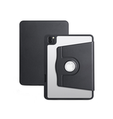 iPad Pro 11 (2024) | iPad Pro 11" (2024) - Akrylisk 360° Cover m. Stander - Sort - DELUXECOVERS.DK