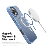 iPhone 16 Pro | iPhone 16 Pro - DUX DUCIS™ MagSafe Silikone Cover - Blå - DELUXECOVERS.DK