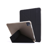 iPad Air 6 11" 2024 | iPad Air 11" (2024/2025) - Orgami Trifold Læder Cover M. Stander - Sort - DELUXECOVERS.DK