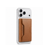 MAGKING™ - Læder RFID Kortholder til iPhone - M. MagSafe - Brun