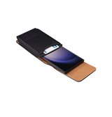 Motorola Moto | Motorola Moto G71 - Læder Bæltetaske / Etui M. Clip - Sort - DELUXECOVERS.DK