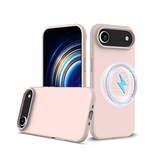iPhone 17 Air | iPhone 17 Air - Deluxe™ Soft Touch Silikone Cover - MagSafe-kompatibel - Lyserød - DELUXECOVERS.DK